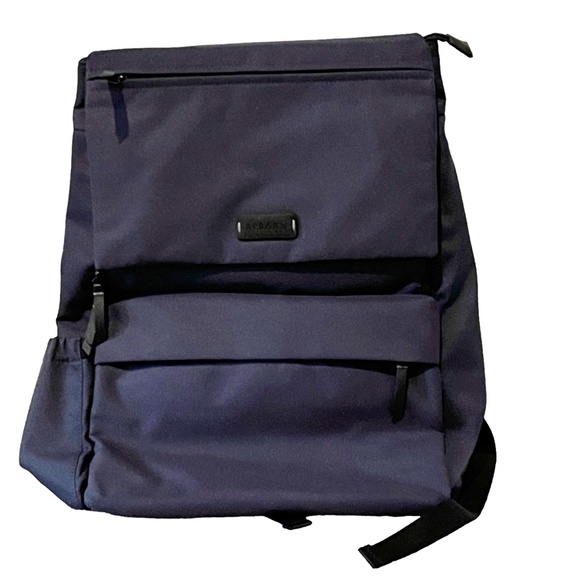 Bugatti Reborn Navy Blue Lightweight Multi-Pocket Lined Book Bag Backpack - Picture 16 of 16